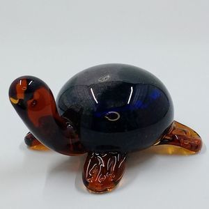 -Hand blown art glass turtle 🐢